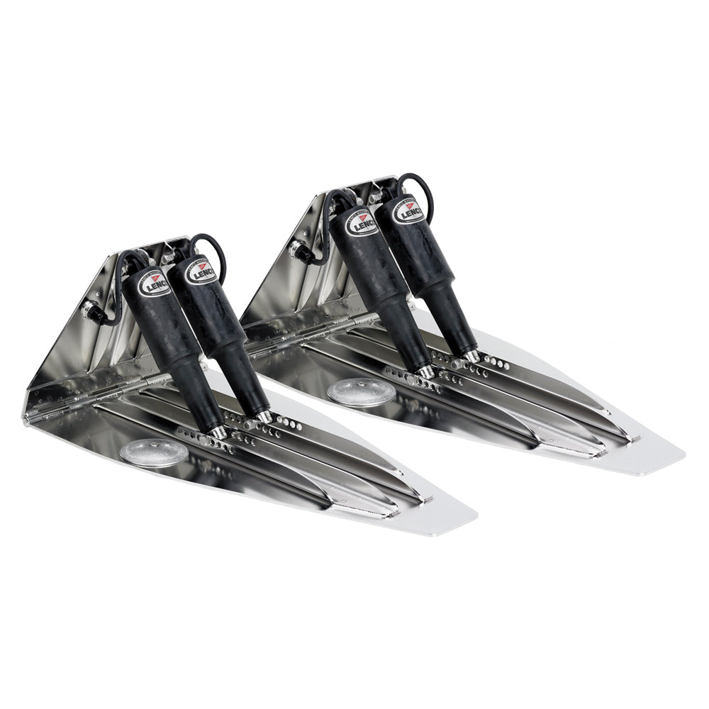 Lenco 21in x 14in High Performance Trim Tab Kit with o Switch Kit 12V | SendIt Sailing