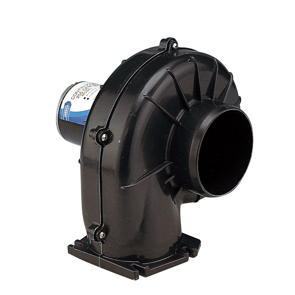Jabsco 4in 250 CFM Flangemount Heavy Duty Blower - 12V | SendIt Sailing