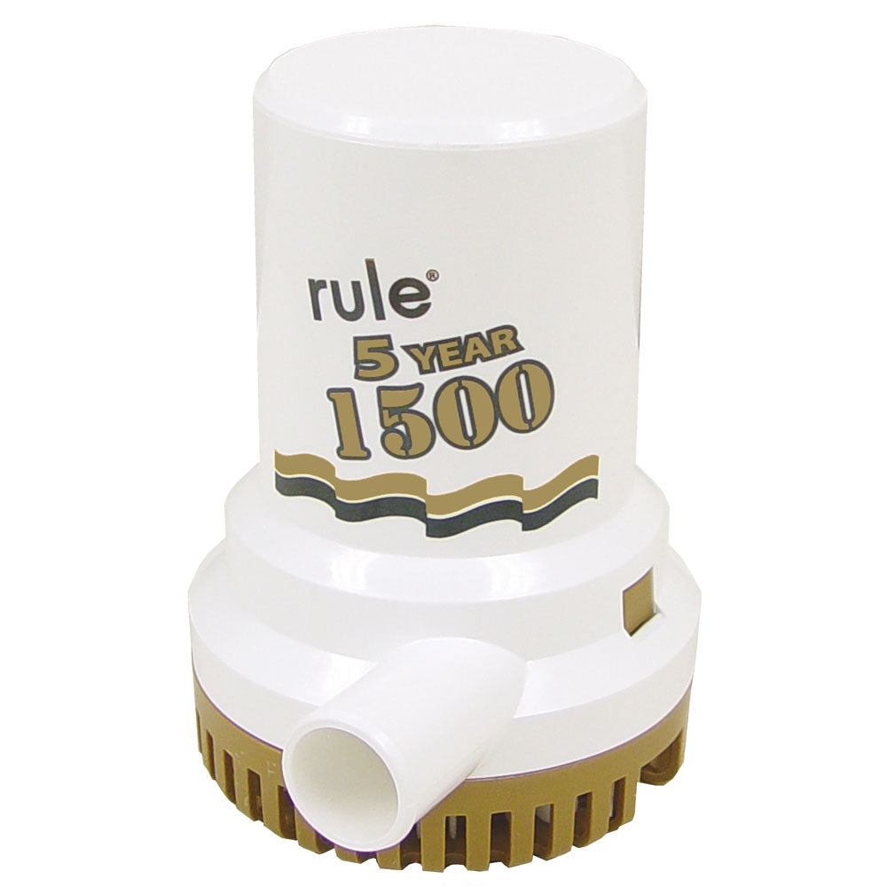 Rule 1500 GPH Gold Seriesin Bilge Pump | SendIt Sailing