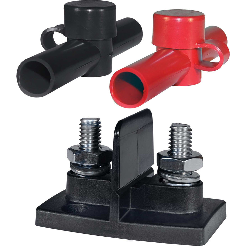 Blue Sea 2016 Dual PowerPost Cable Connectors - 2 X 5/16in | SendIt Sailing