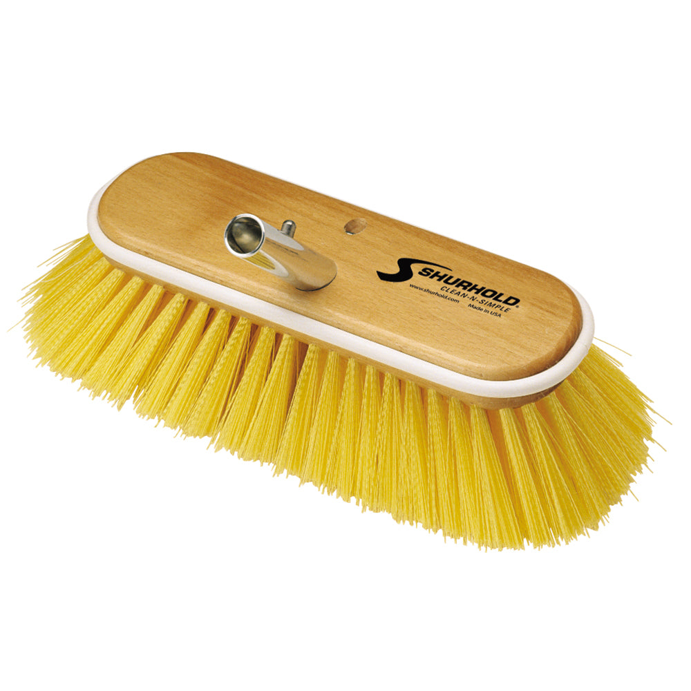 Shurhold 10in Polystyrene Medium Bristle Deck Brush | SendIt Sailing