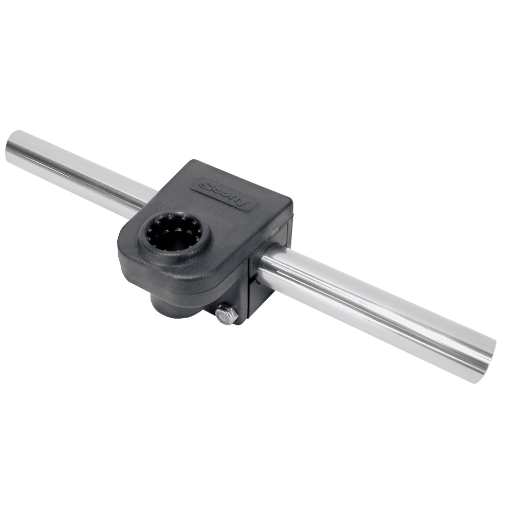 Scotty 287 Round Rail Mount For 7/8in Round Rails | SendIt Sailing