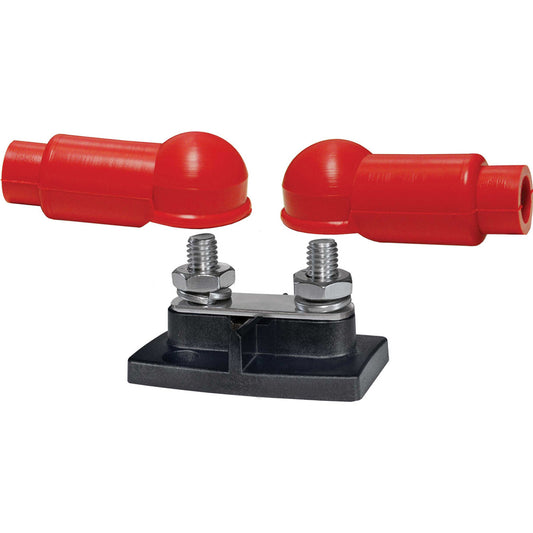 Blue Sea 2019 PowerBar Common BusBar - Dual 3/8in x 16 | SendIt Sailing