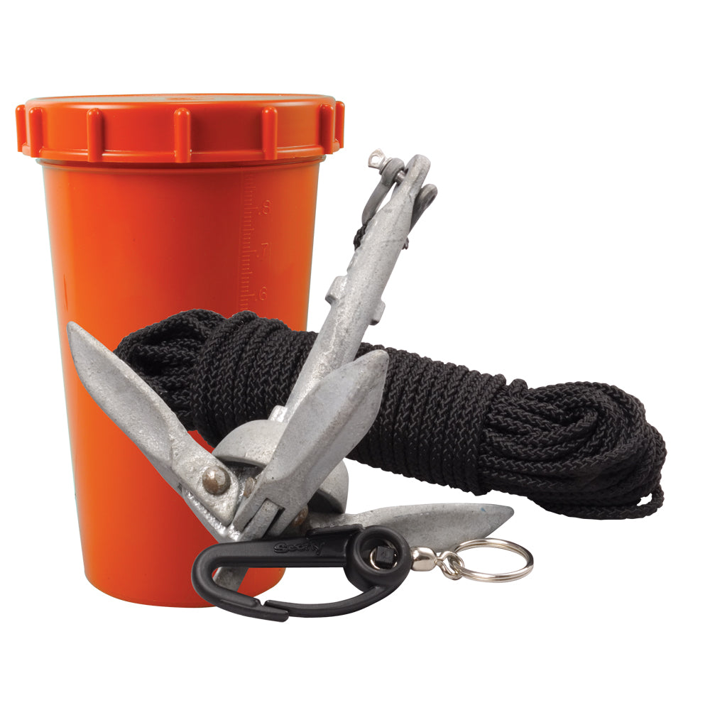 Scotty Anchor Kit - 1.5lbs Anchor & 50ft Nylon Line | SendIt Sailing