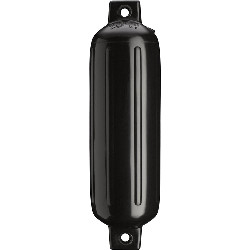 Polyform G-3 Twin Eye Fender 5.5in x 19in - Black | SendIt Sailing