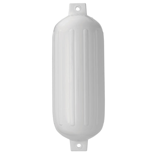 Polyform G-6 Twin Eye Fender 11in x 30in - White | SendIt Sailing