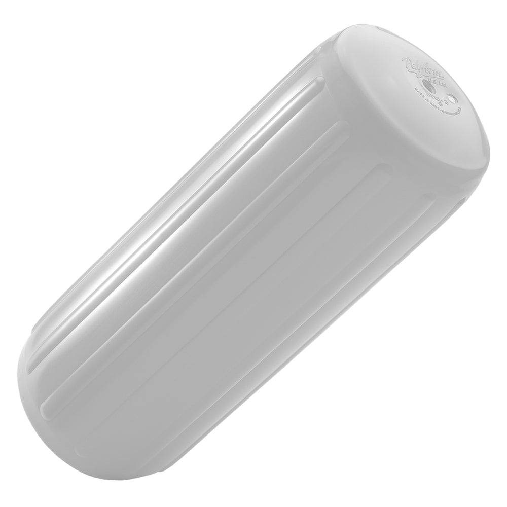 Polyform HTM-2 Fender 8.5in x 20.5in - White | SendIt Sailing