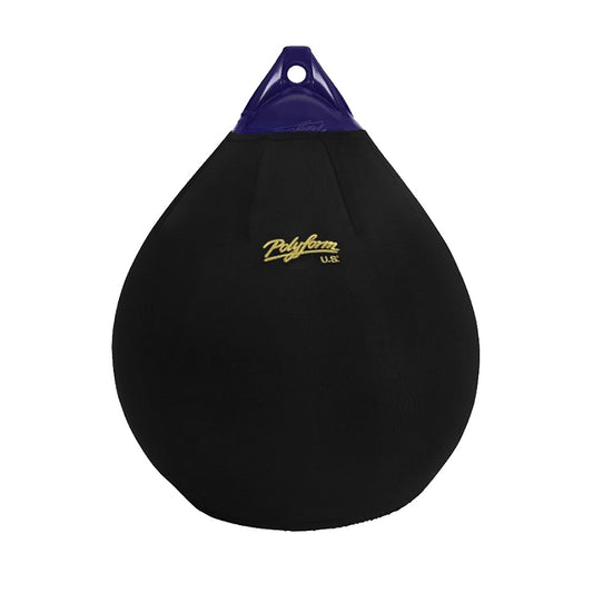 Polyform Fender Cover for A-6 Fender - Black | SendIt Sailing