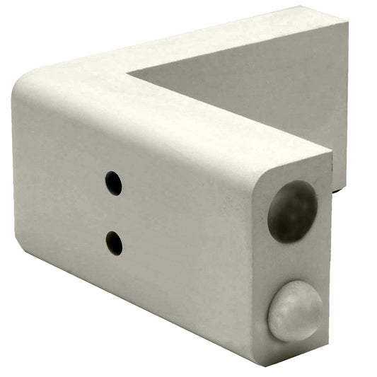 Dock Edge Dockorner Premium Foam Profile Large 9in Corner - Putty | SendIt Sailing
