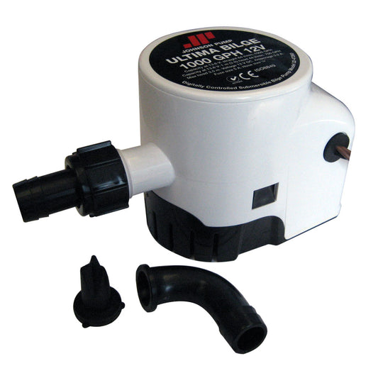 Johnson Pump Ultima Bilge 1000 GPH 3/4in Hose Dura Port | SendIt Sailing