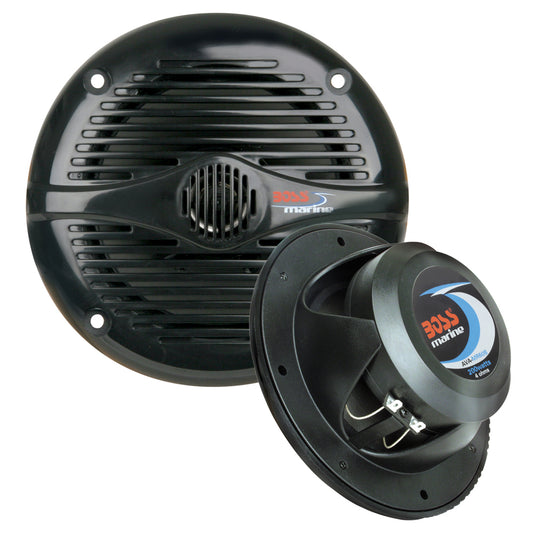 Boss Audio 6.5in MR60B Speakers - Black - 200W | SendIt Sailing
