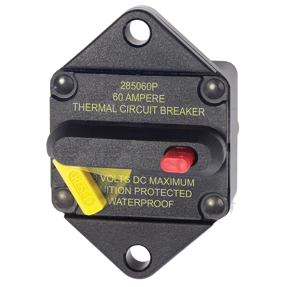 Blue Sea 7084 60 Amp Circuit Breaker Panel Mount 285 Series | SendIt Sailing