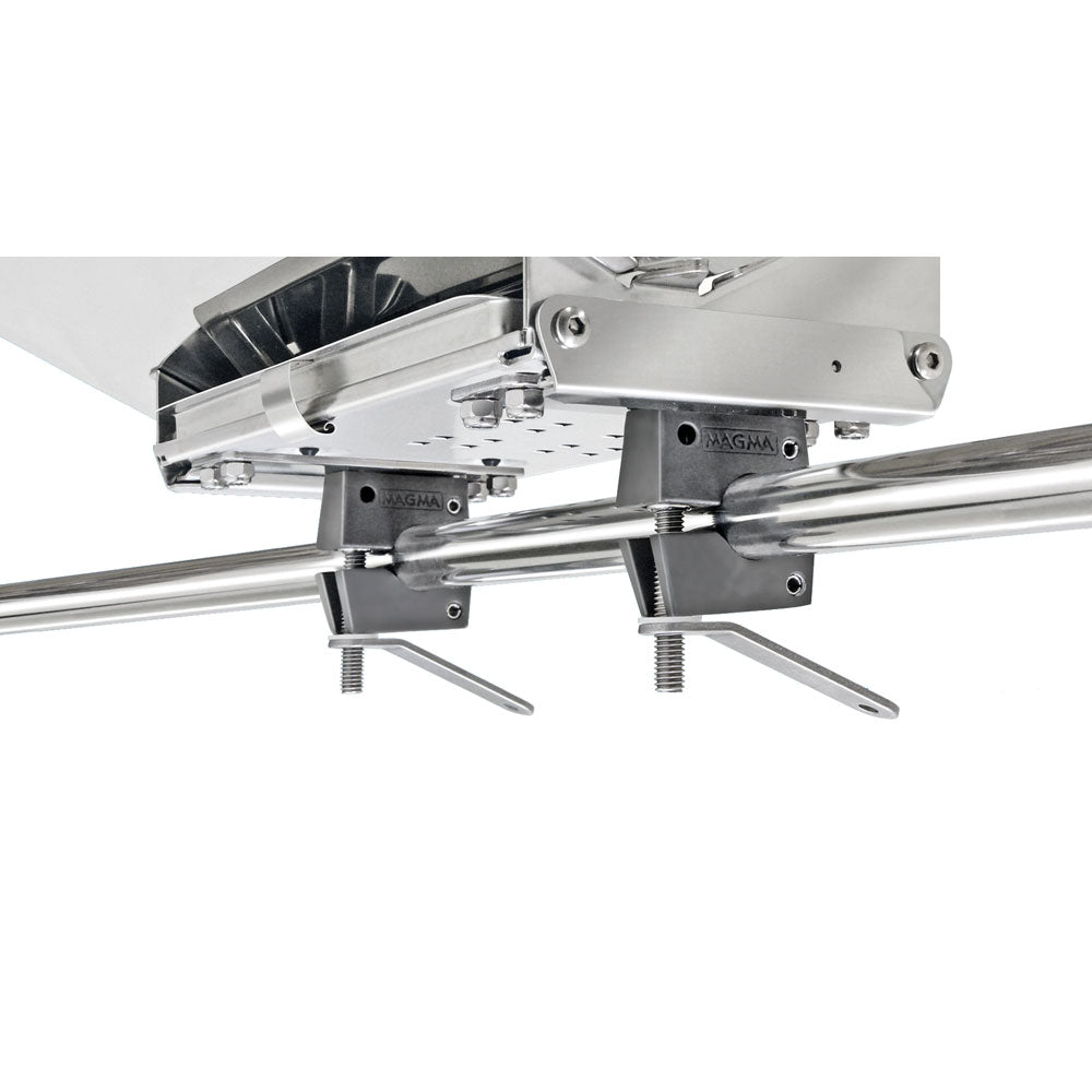 Magma Dual Horizontal Round Rail Mount - Oversized Rails | SendIt Sailing