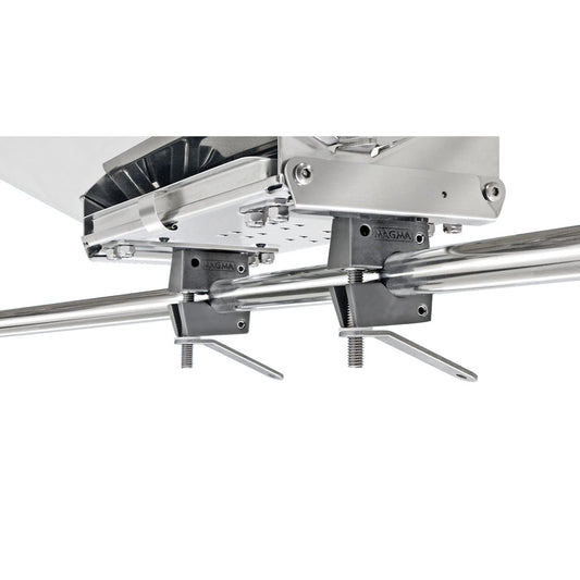 Magma Dual Horizontal Round Rail Mount - Oversized Rails | SendIt Sailing