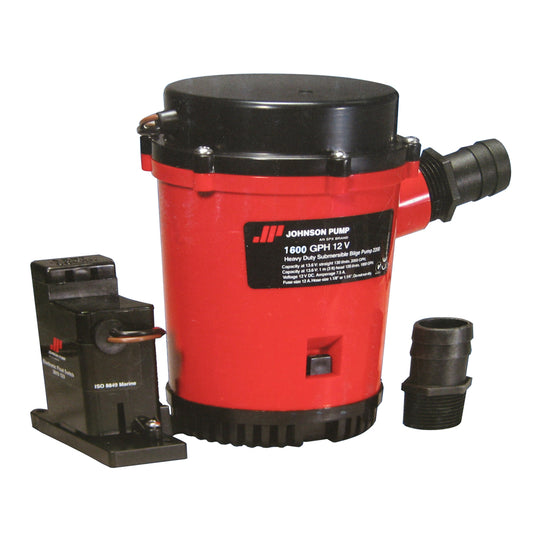 Johnson Pump 1600GPH Auto Bilge Pump with Mag Switch - 12V | SendIt Sailing