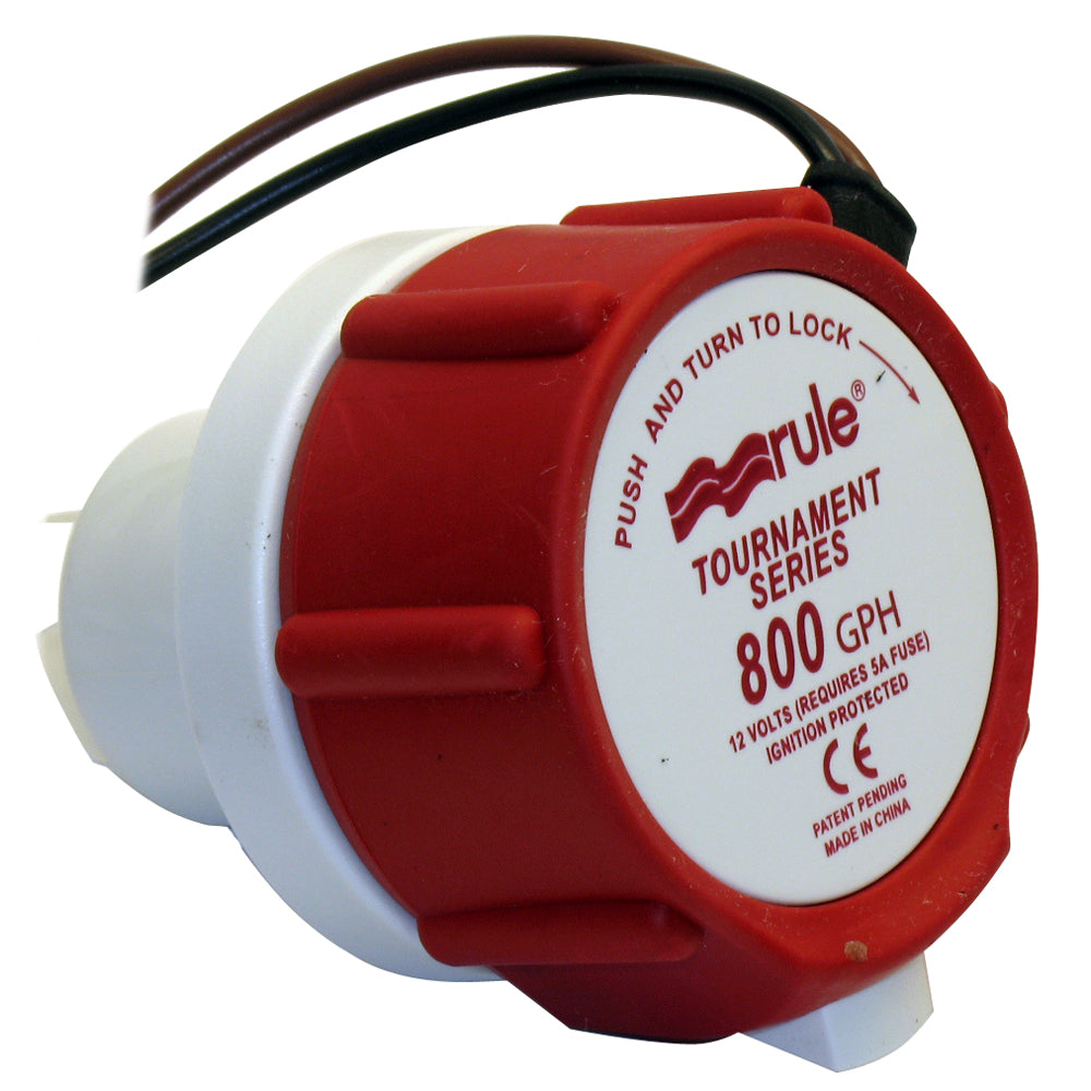 Rule 46DR Replacement Motor Cartridge for Tournament Series - 800GPM/12V | SendIt Sailing