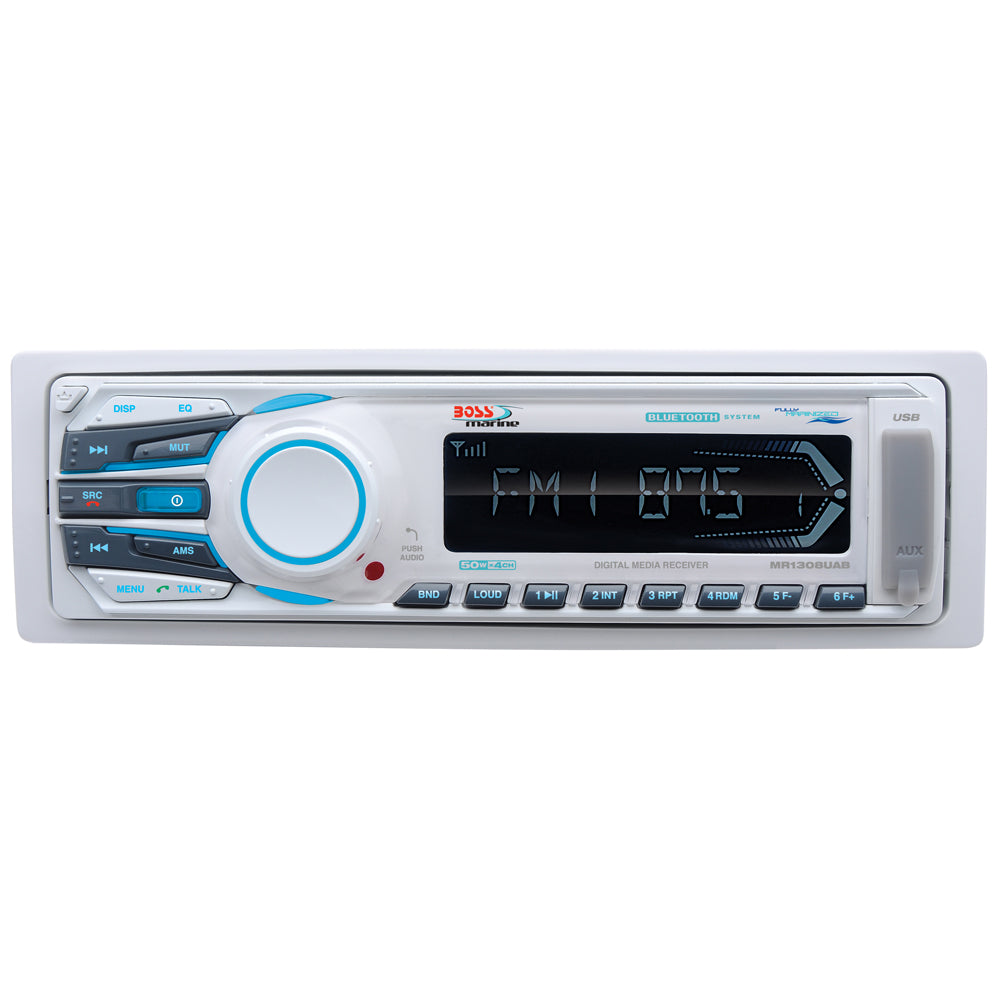 Boss Audio MR1308UAB Marine Stereo with AM/FM/BT/USB | SendIt Sailing
