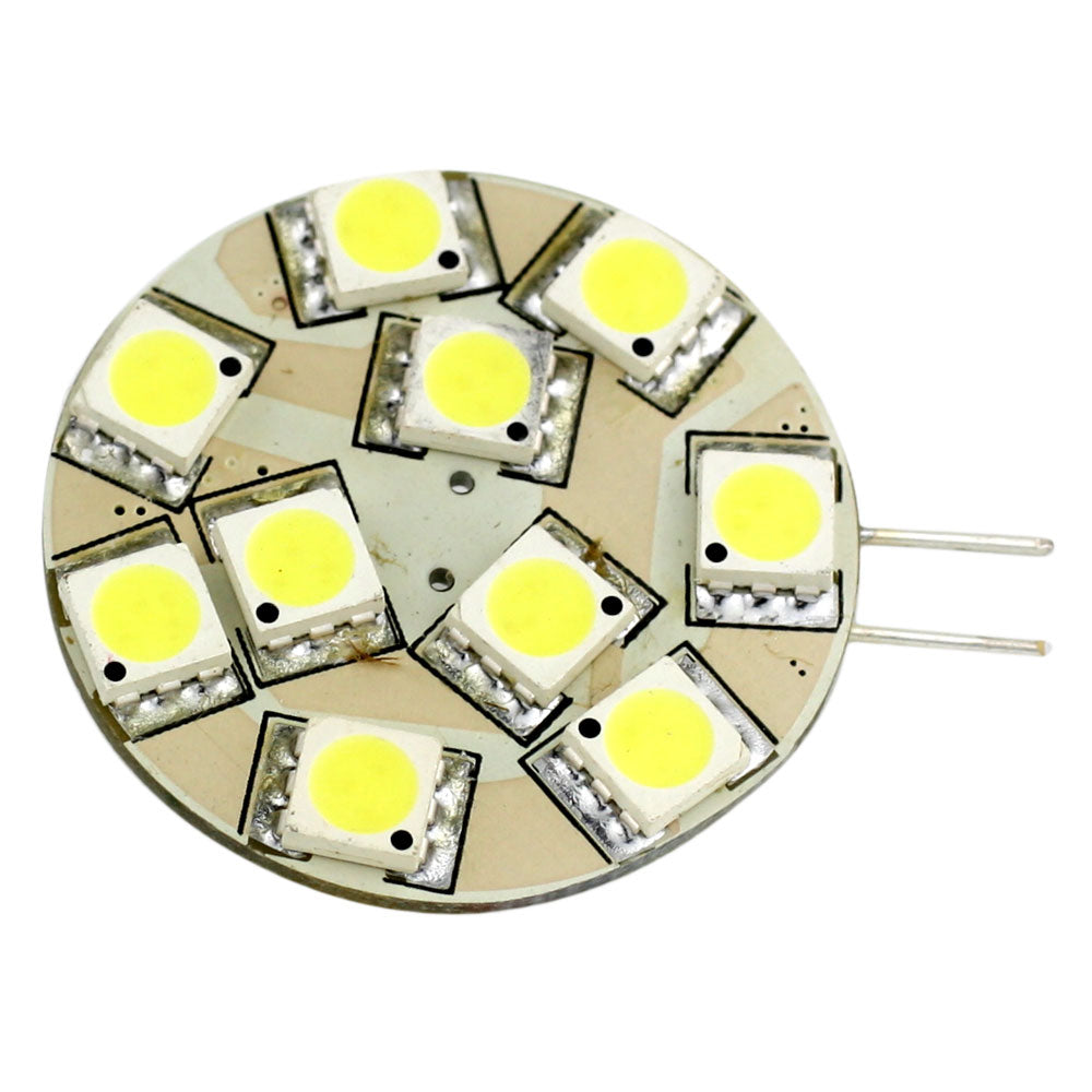 Lunasea G4 12 LED Side Pin Light Bulb - 12VAC or 10-30VDC 2with 140 Lumens - Warm White | SendIt Sailing