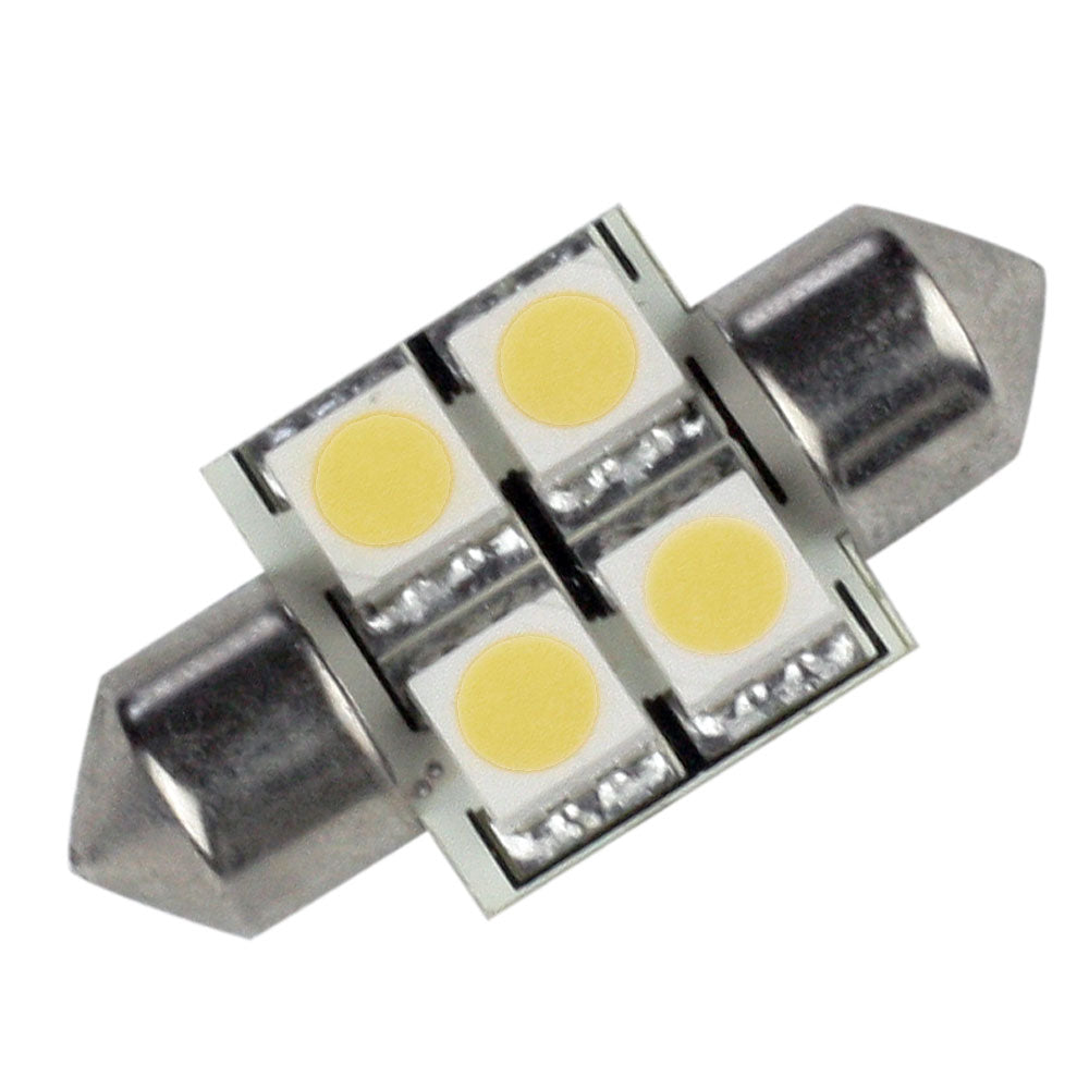 Lunasea Single-Sided 4 LED Festoon - 10-30VDC/0.7with 60 Lumens - Warm White | SendIt Sailing