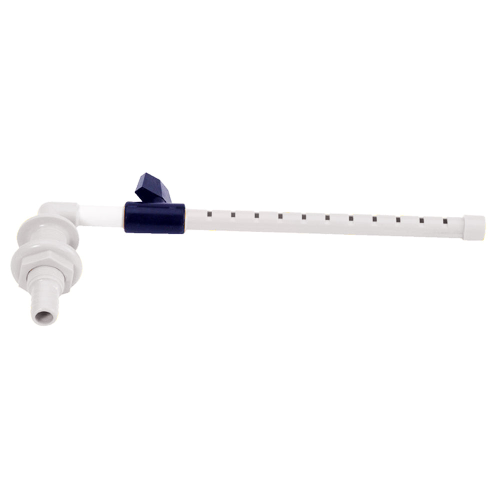 Johnson Pump Aerator Head - 12-¾in with Shut Off Valve | SendIt Sailing
