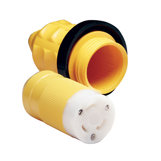 Marinco 305CRCN.VPK 30A Female Connector with Cover & Rings | SendIt Sailing
