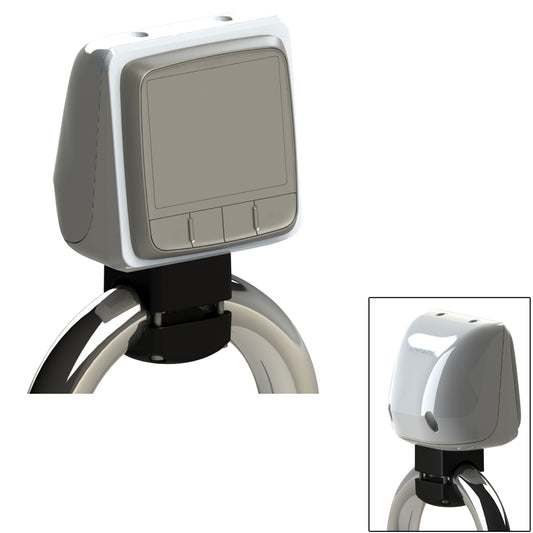 Scanstrut Scanpod Single Instrument Pod Rail Mount - Cut for Standard Instrument - Fits 1in - 1.33in Rails | SendIt Sailing