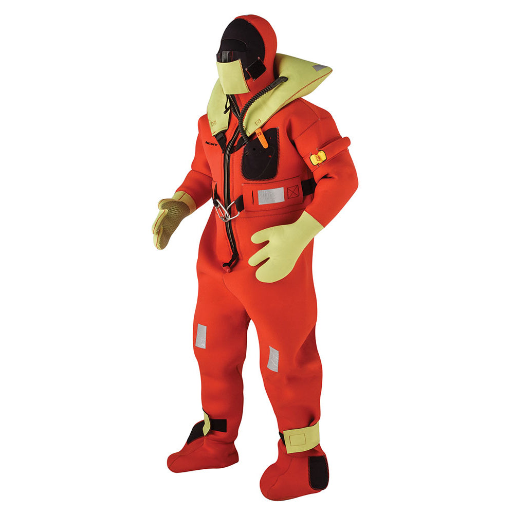 Kent Commercial Immersion Suit - USCG/SOLAS Version - Orange - Intermediate | SendIt Sailing