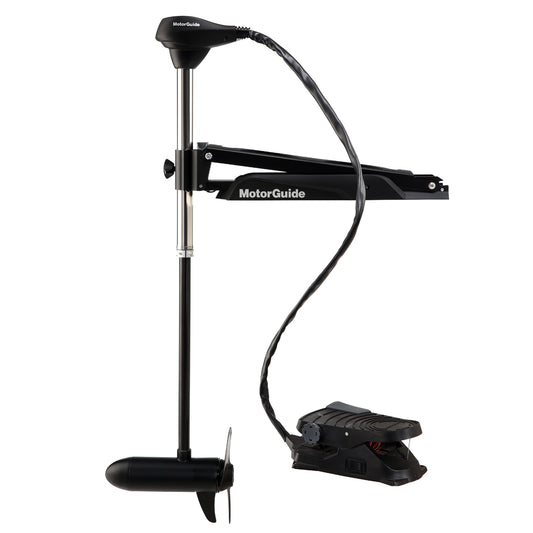 MotorGuide X3 Trolling Motor - Freshwater - Foot Control Bow Mount - 55lbs-45in-12V | SendIt Sailing