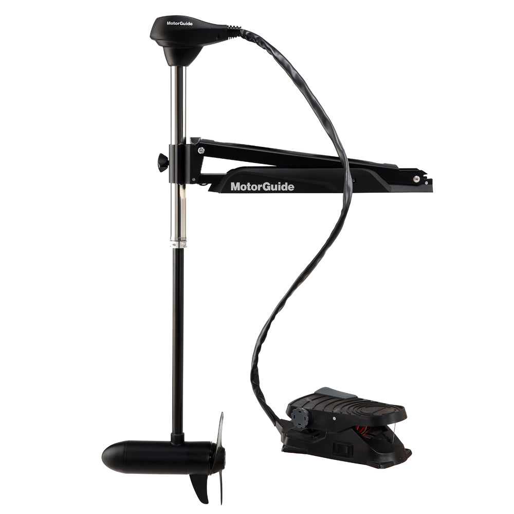 MotorGuide X3 Trolling Motor - Freshwater - Foot Control Bow Mount - 55lbs-50in-12V | SendIt Sailing
