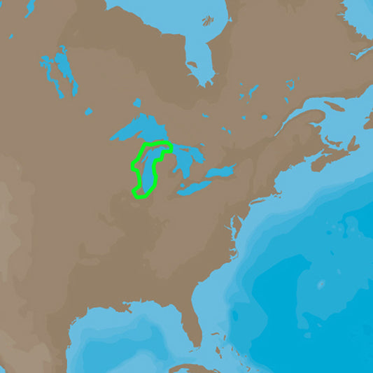 C-MAP 4D NA-D931 Lake Michigan | SendIt Sailing