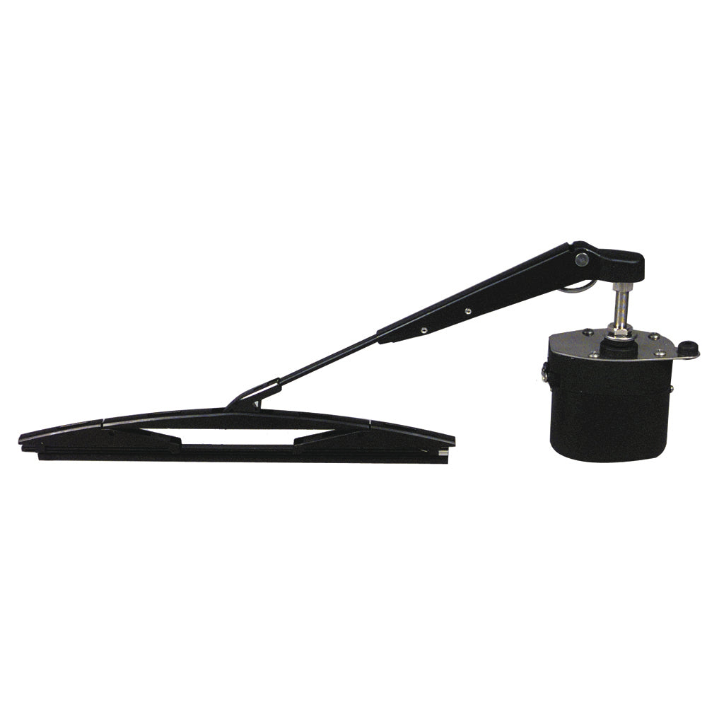 Schmitt Marine Standard Wiper Motor Kit with 1.5in Shaft, 14in Arm and 14in Blade - 12V | SendIt Sailing