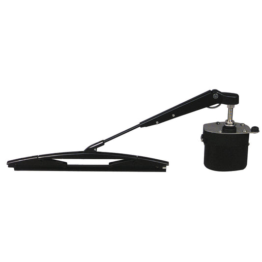 Schmitt Marine Standard Wiper Motor Kit with 1.5in Shaft, 14in Arm and 14in Blade - 12V | SendIt Sailing