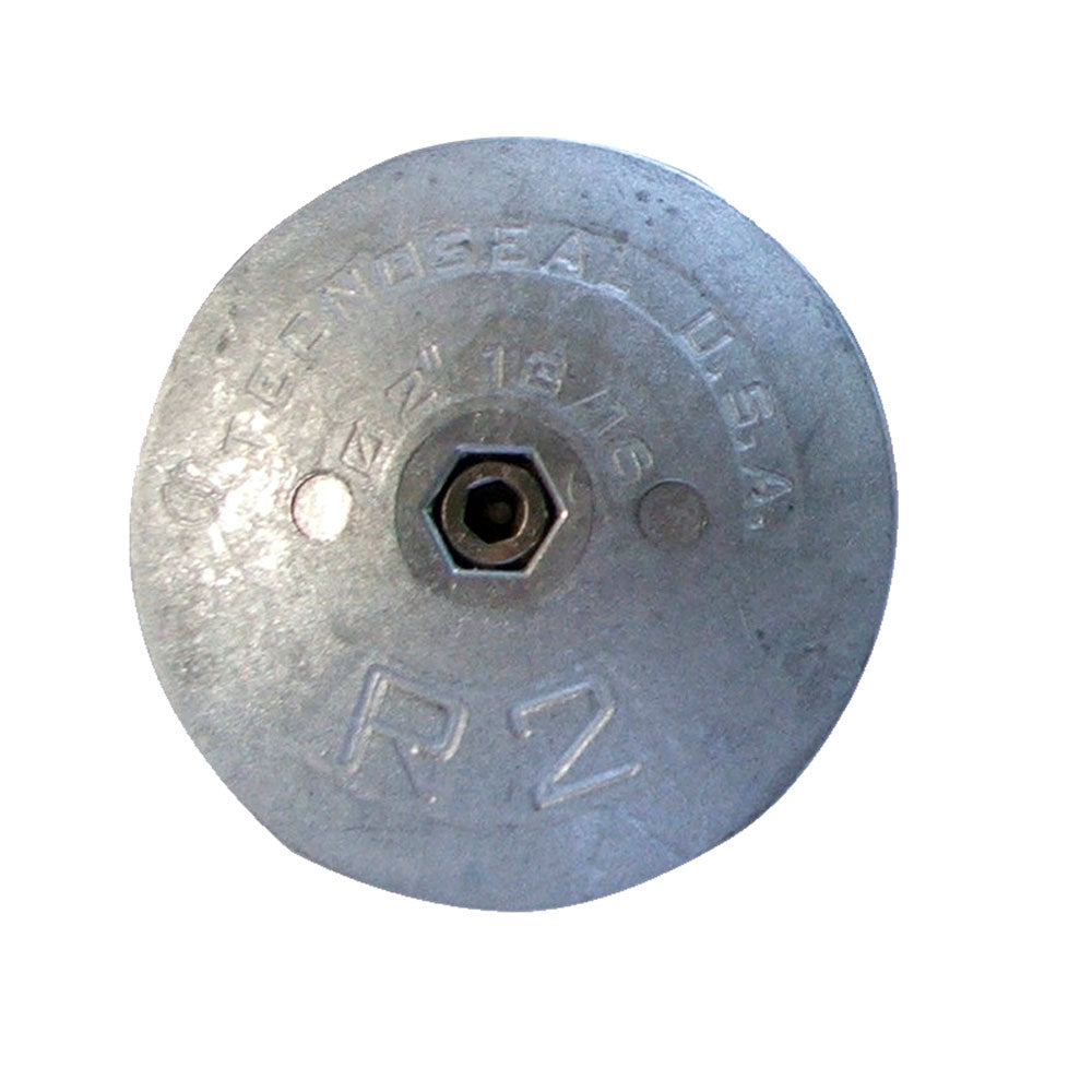 Tecnoseal R2AL Rudder Anode - Aluminum - 2-13/16in Diameter | SendIt Sailing