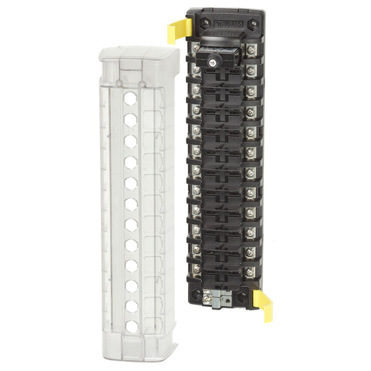 Blue Sea 5051 ST CLB Circuit Breaker Block - 12 Position | SendIt Sailing
