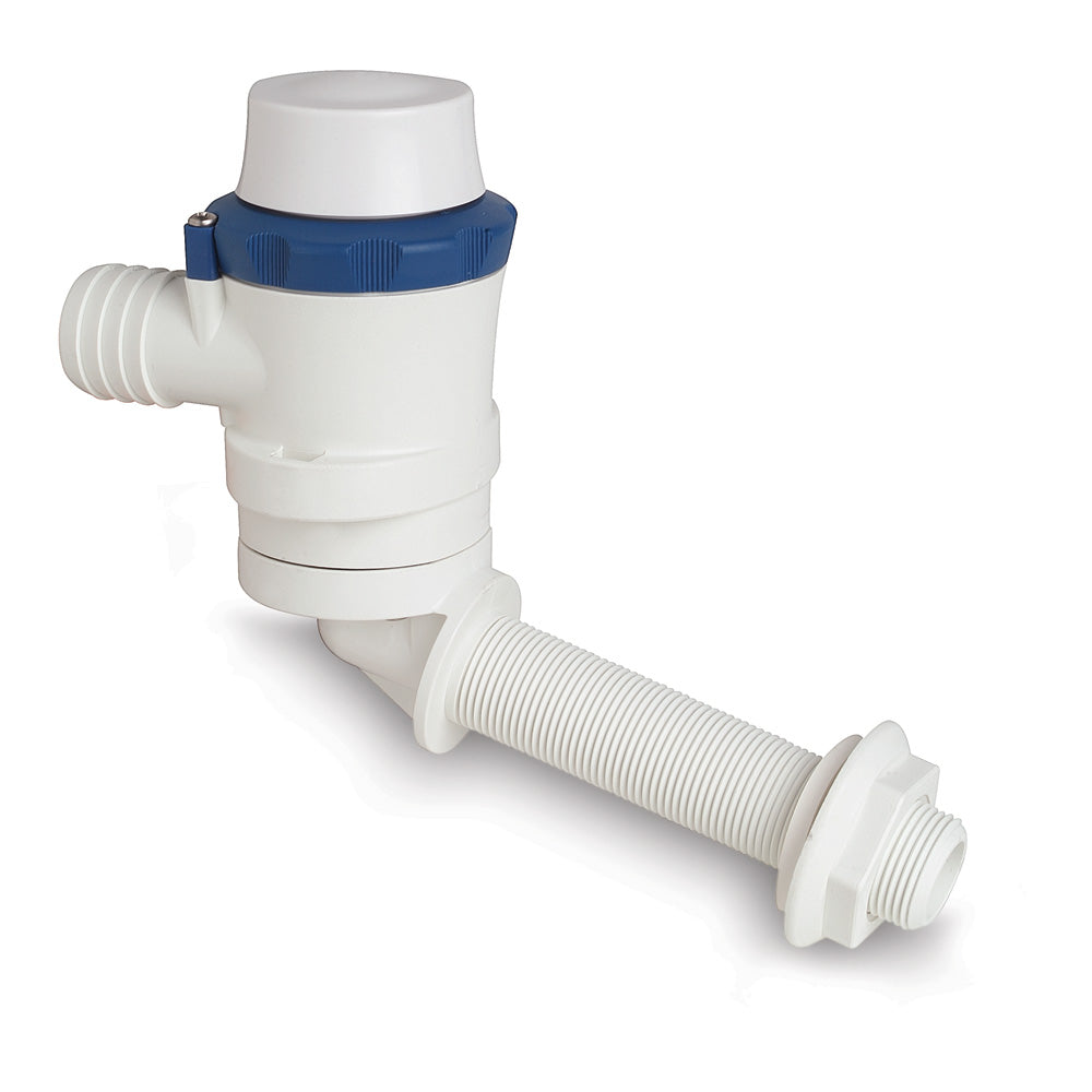Shurflo by Pentair PIRANHA Angled Port Aerator 800 Livewell Pump - 12 VDC, 800 GPH | SendIt Sailing