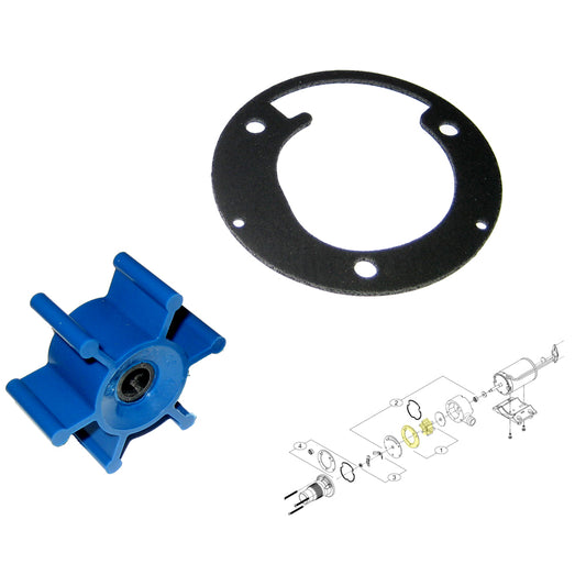 Shurflo by Pentair Macerator Impeller Kit for 3200 Series - Includes Gasket | SendIt Sailing