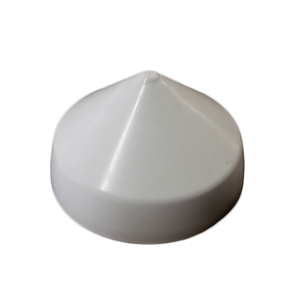 Monarch White Cone Piling Cap - 9.5in | SendIt Sailing