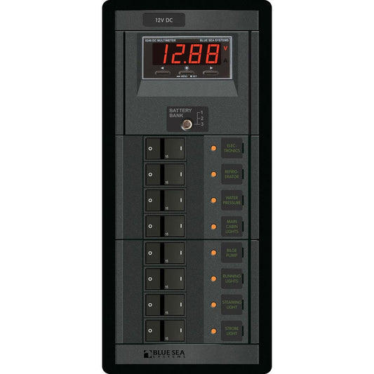 Blue Sea 1227 12V DC 8 Position with Digital Meter | SendIt Sailing