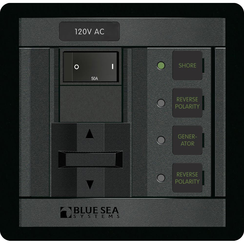 Blue Sea 1231 120V AC 2 Sources - 50A | SendIt Sailing