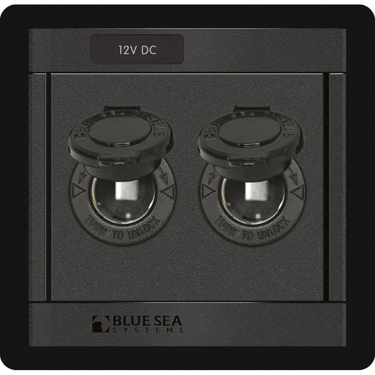 Blue Sea 1472 DC 12V Socket Panel | SendIt Sailing