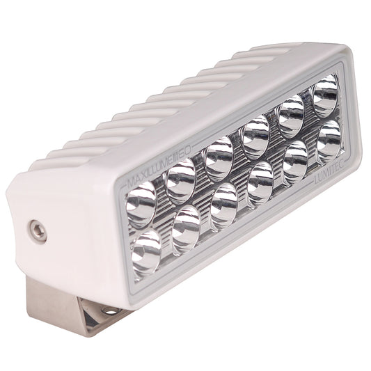 Lumitec Maxillume h60 - Trunnion Mount Flood Light - White Dimming - White Housing | SendIt Sailing