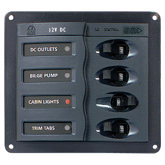 BEP Circuit Breaker Panel - 4-Way | SendIt Sailing