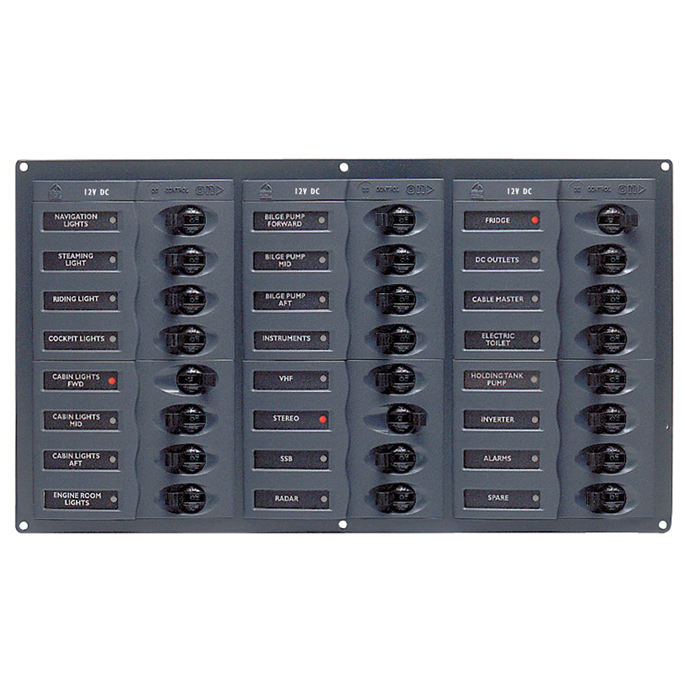 BEP DC Panel - 24-Way - No Meter | SendIt Sailing