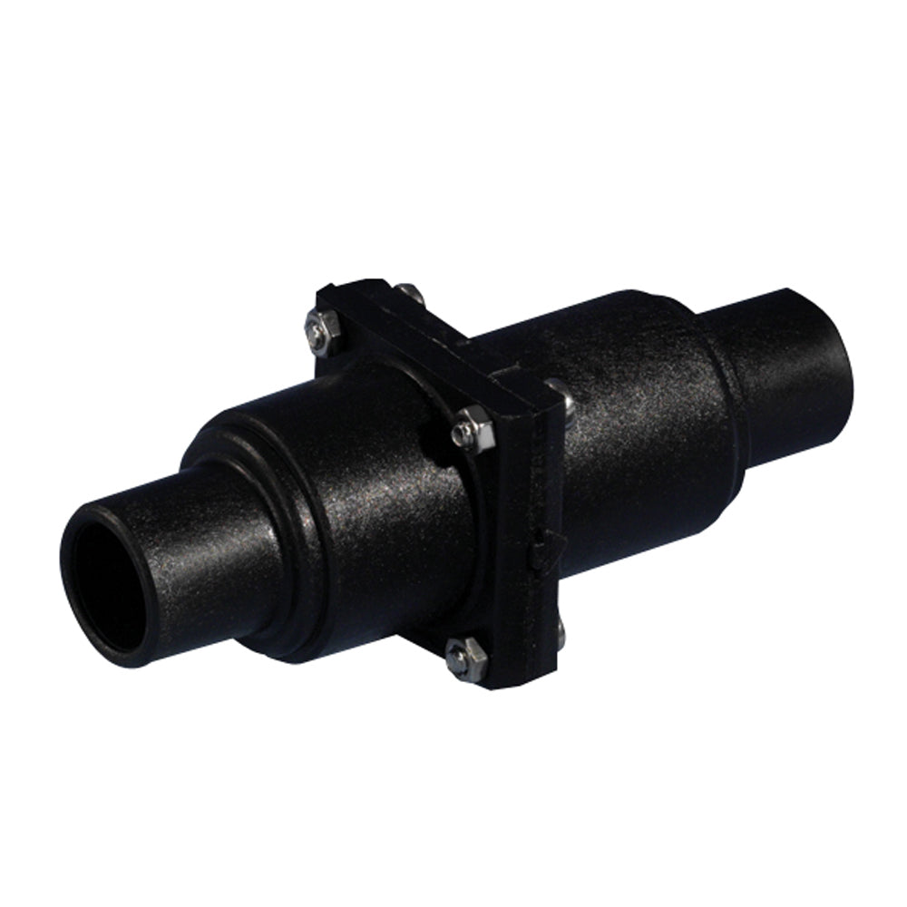 Whale In-Line Check Valve 1in-1 1/2in Stepped Connection | SendIt Sailing