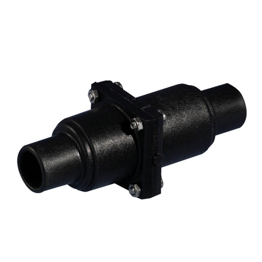 Whale In-Line Check Valve 1in-1 1/2in Stepped Connection | SendIt Sailing