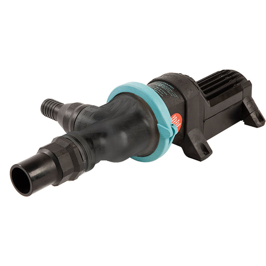 Whale Gulper Grouper Mk3 Fishbox/Waste Pump with 90 degree Ports - 24V | SendIt Sailing