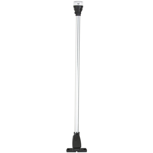 Attwood LightArmor Fold Down 12in All Around Light 2nm with Cam-Lock Base | SendIt Sailing