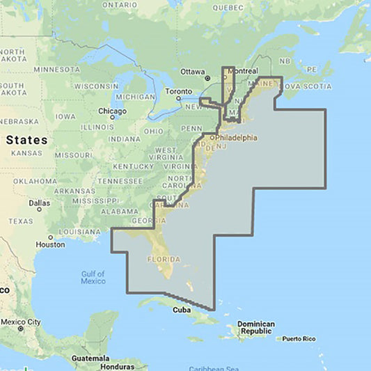 Furuno MM3-FNA-022 C-MAP Fishing Chart US East Coast and Bahamas *Needs System ID# To Process | SendIt Sailing