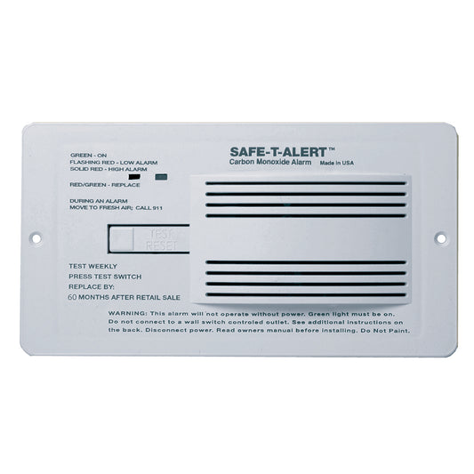 Safe-T-Alert 65 Series RV Flush Mount Carbon Monoxide Alarm | SendIt Sailing