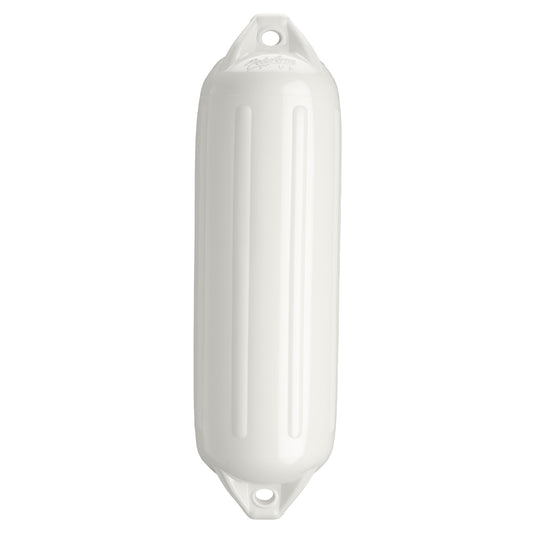 Polyform NF-4 Heavy Duty Twin Eye Fender 6.4in X 21.6in - White | SendIt Sailing